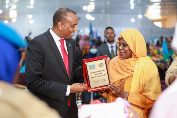 Prime Minister of Somalia, His excellency Hon. Hamza Abdi Bare